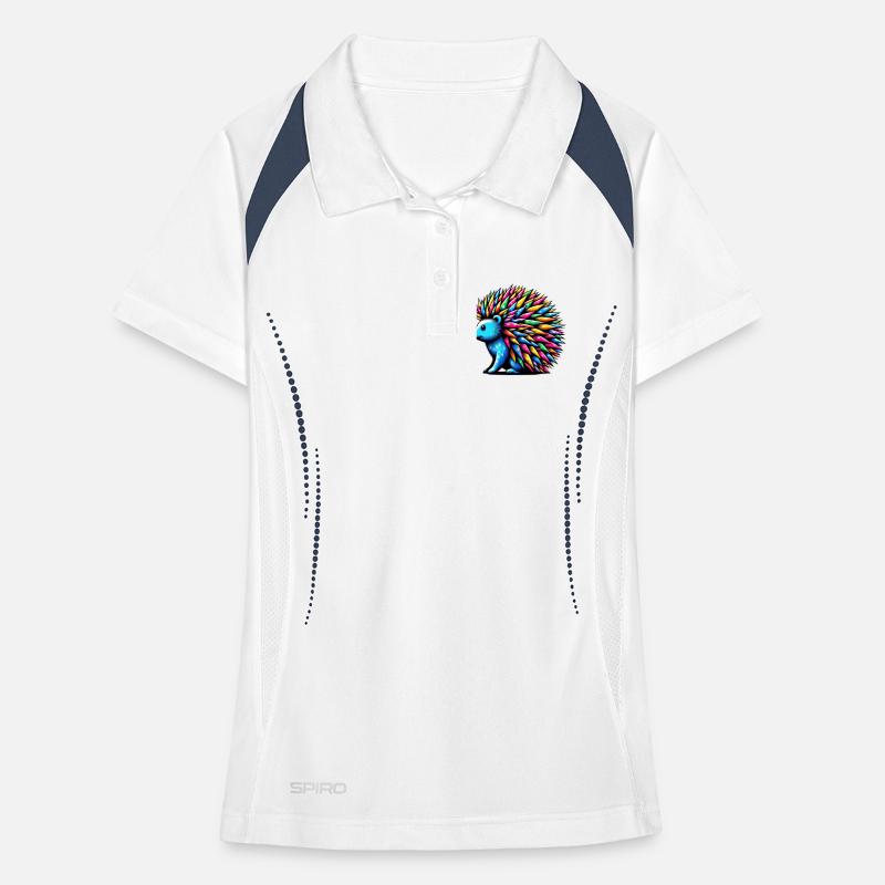 Hérisson Polo respirant Femme