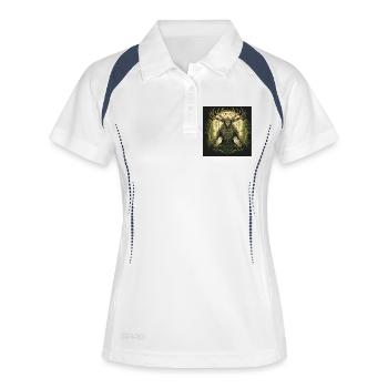 Pediadis Forest Spirit - Women's Polo breathable - white/navy - Front