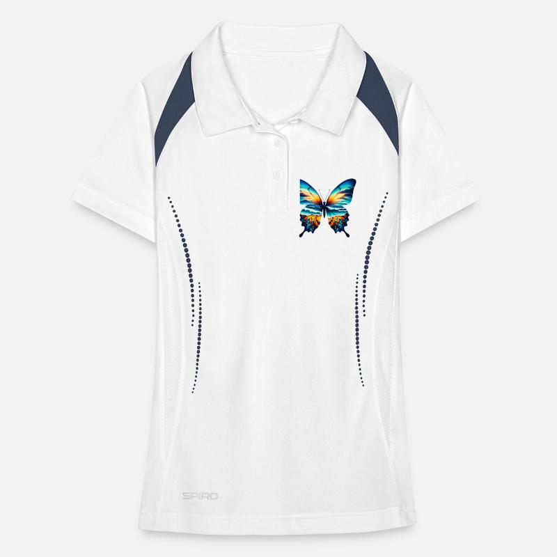Papillon Polo respirant Femme