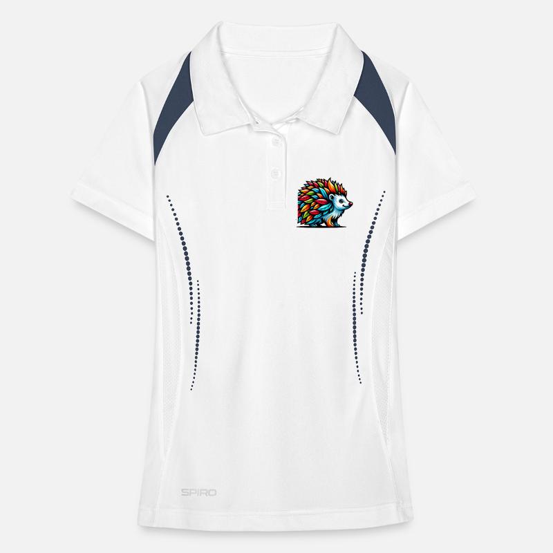 Hérisson Polo respirant Femme