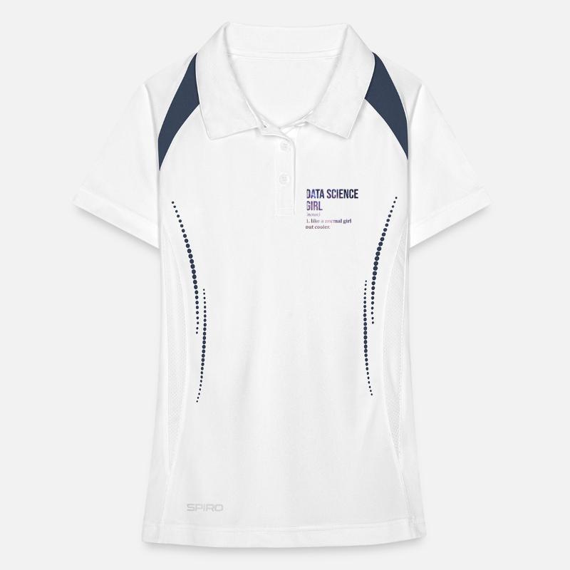 Data Science Data Science Women's Polo breathable