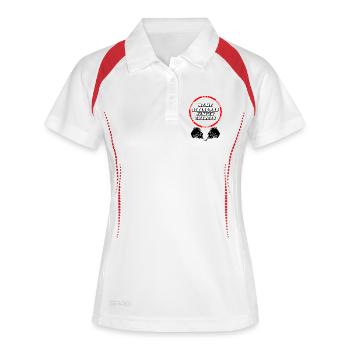 Liberté - Polo respirant Femme - blanc/marine - Devant