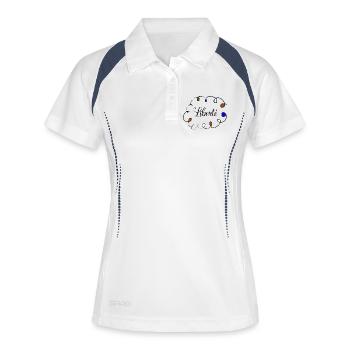 anniversary. Anniversary Decade. humor. funny - Women's Polo breathable - white/navy - Front