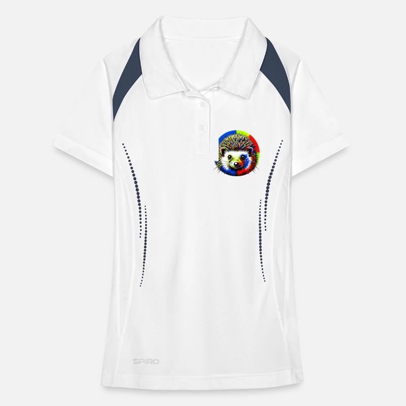 Hérisson Polo respirant Femme