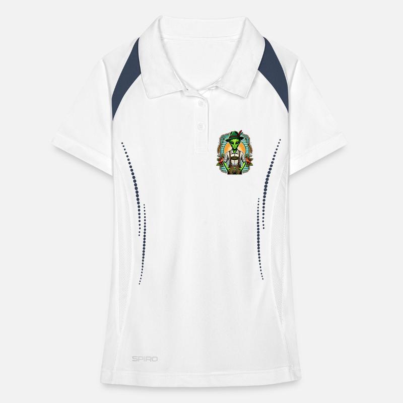 Bavarian alien Women's Polo breathable