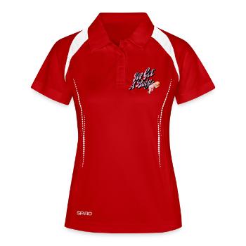 I've Got a Baby Retro Style Pink - Women's Polo breathable - white/navy - Front