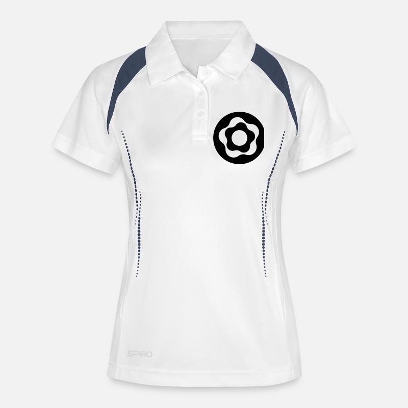 Doughnut - Women's Polo breathable - white/navy