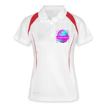 Happy birthday - Women's Polo breathable - white/navy - Front