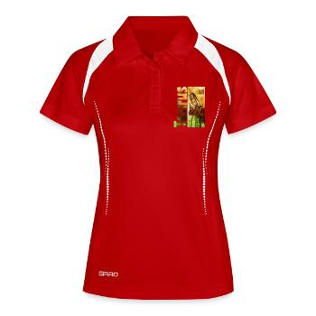 Zodiac sign Taurus - Women's Polo breathable - white/navy - Front