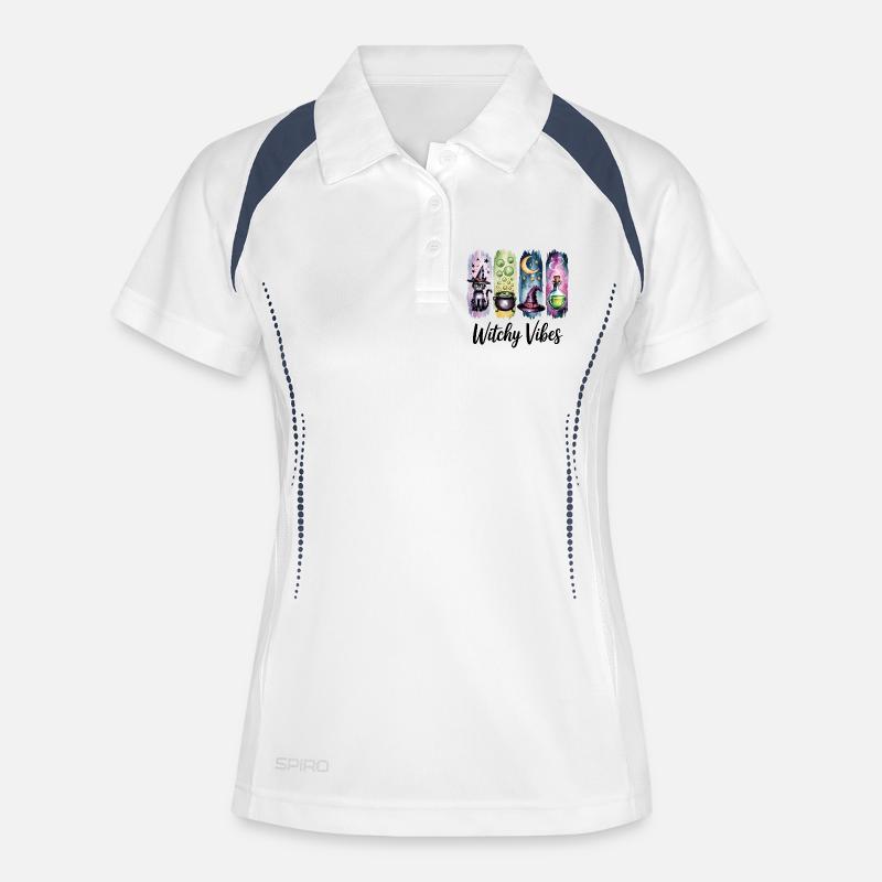 Magical Witchy Vibes Potion Collection - Women's Polo breathable - white/navy