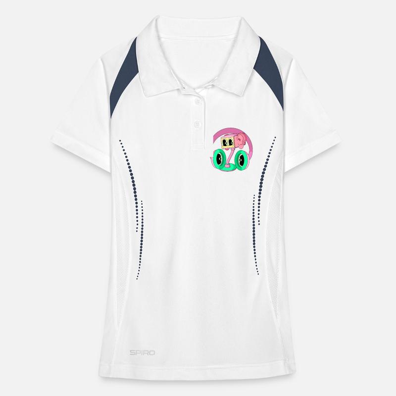FREQUENCY Women's Polo breathable