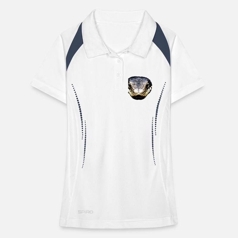 snake, python, cobra, rattlesnake, snakes Women's Polo breathable