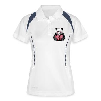 Mask Off Panda - Women's Polo breathable - white/navy - Front