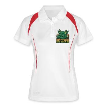 Goblincore Astronomy Goblins - Women's Polo breathable - white/navy - Front