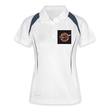 Hoop Spirit  - Polo respirant Femme - blanc/marine - Devant