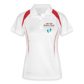 Finally Aunt Nephew Boy Baby Announcement - Women's Polo breathable - white/navy - Front