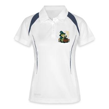 Magic Frog Magic Fantasy Design - Women's Polo breathable - white/navy - Front