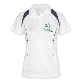 Christmas gnome - Women's Polo breathable - white/navy - Front
