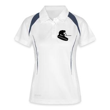 Wakeboarding - Women's Polo breathable - white/navy - Front