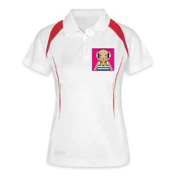 HUMAN SHEEP - baby & kids - Polo respirant Femme - blanc/marine - Devant