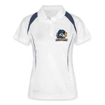Killer Carp Victory Motif - Women's Polo breathable - white/navy - Front