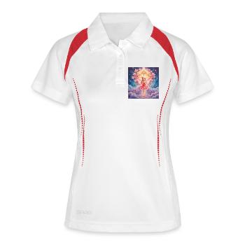 Pink Fairy Fantasy - Women's Polo breathable - white/navy - Front