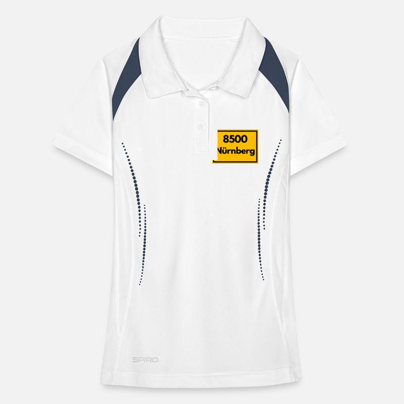 OLD POSTCODE POSTCODE RETRO 8500 NÜRNBERG FRANKEN Women's Polo breathable