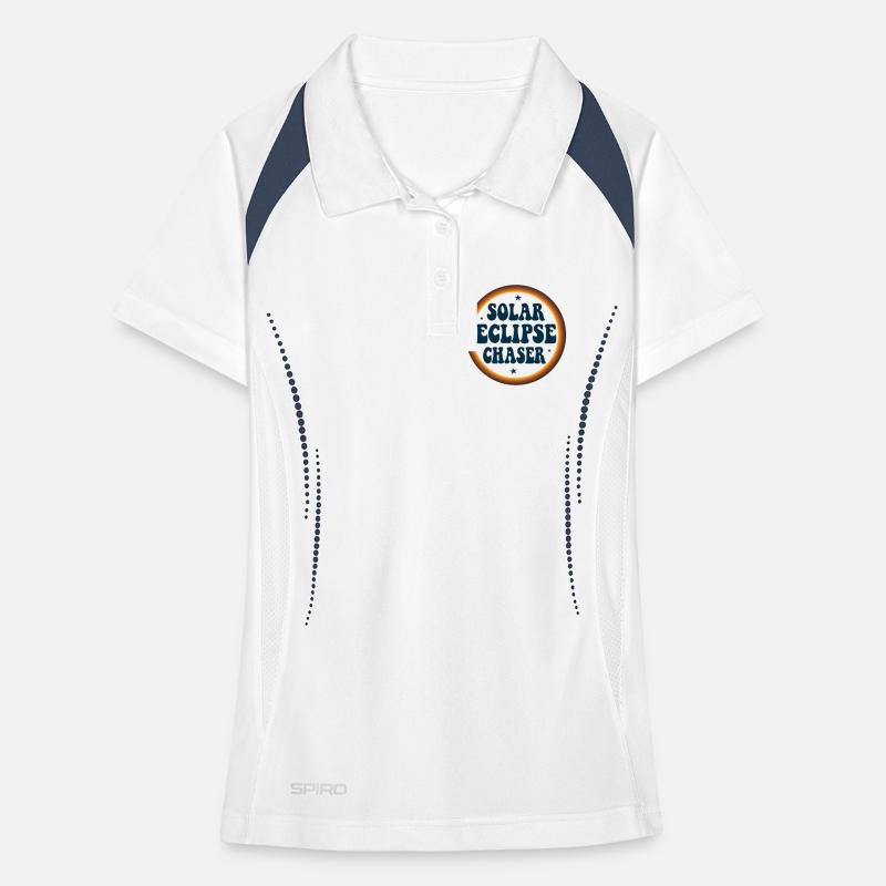 Solar eclipse chaser Women's Polo breathable