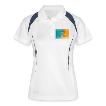 Balearic Islands - Women's Polo breathable - white/navy - Front