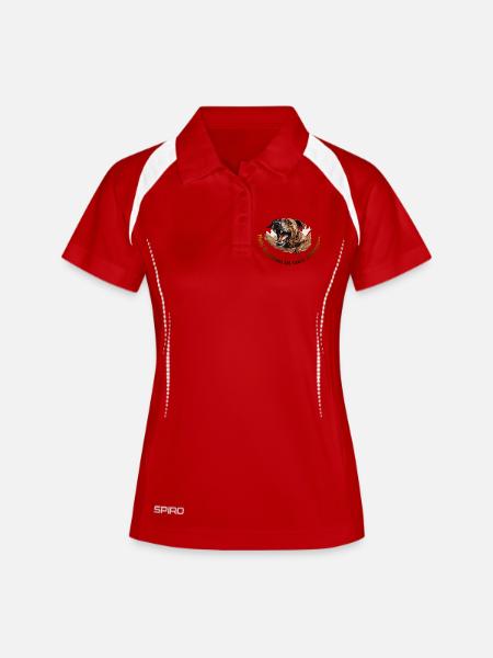 My mistress is even worse - Women's Polo breathable - white/navy