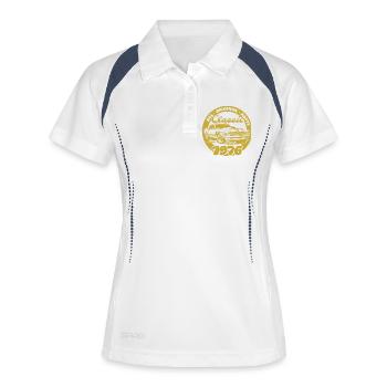 50th Birthday - Classic Musclecar 04/1976 - Women's Polo breathable - white/navy - Front