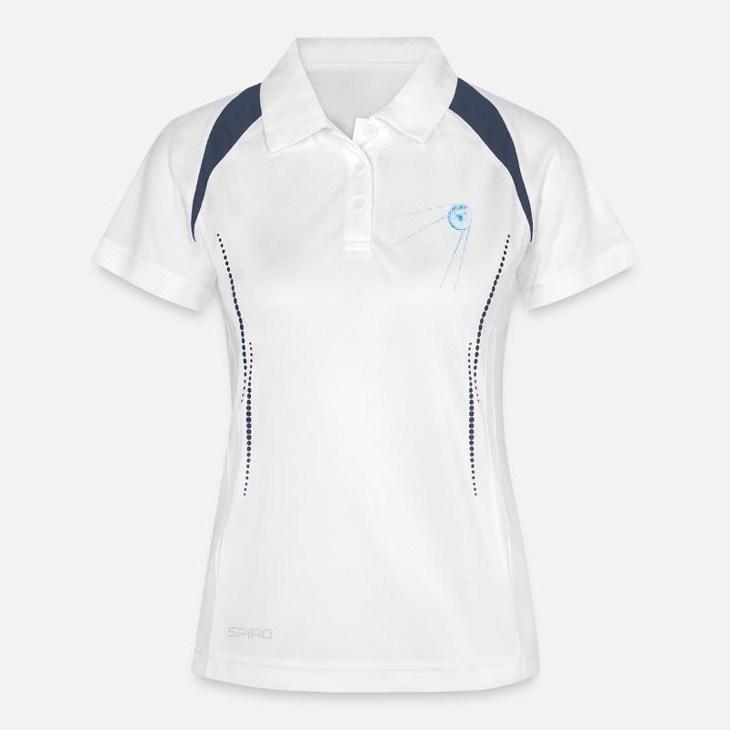 Sputnik 1 Satellite - Women's Polo breathable - white/navy