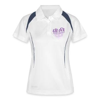 2010 Vintage 16th Birthday Retro Gift - Women's Polo breathable - white/navy - Front