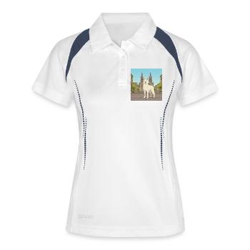 Can de Palleiro Peregrino - Women's Polo breathable - white/navy - Front
