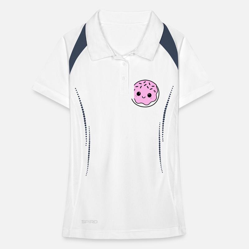 Donut mignon Polo respirant Femme