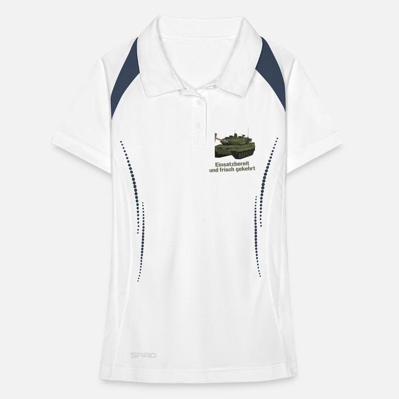 Ready for use and freshly swept Women's Polo breathable