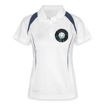 Millésime 1976 - Polo respirant Femme - blanc/marine - Devant