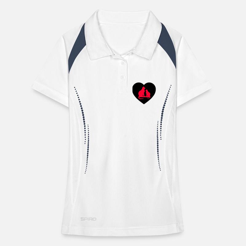 feline Women's Polo breathable