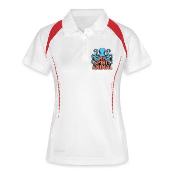 Octopus Spirit - Women's Polo breathable - white/navy - Front