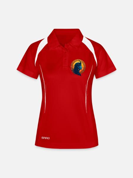 Ishtar Awakens – Sumerian Divine - Women's Polo breathable - white/navy