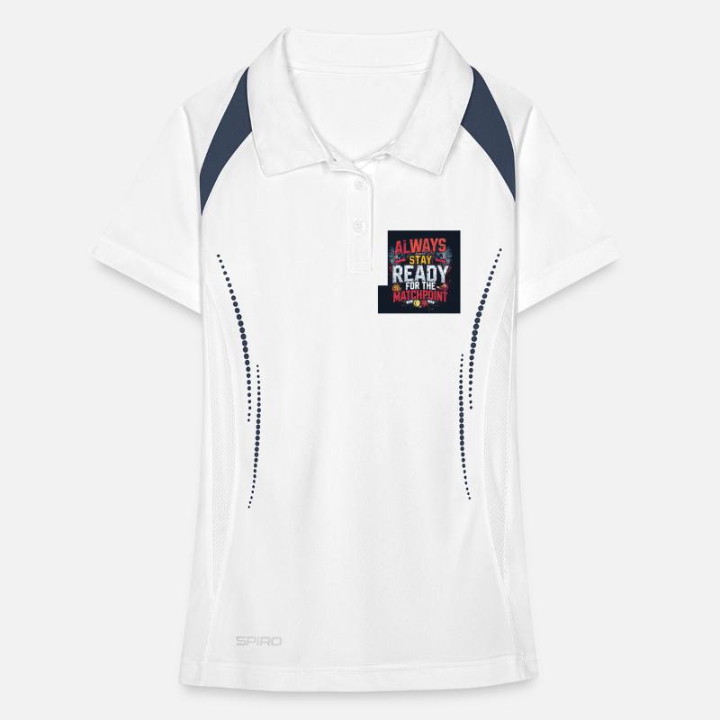 Always ready for the decisive moment Women's Polo breathable