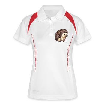 Hedgehog Hedgehog Lover Hedgehog Owner Hedgehog Keeper Stinger - Women's Polo breathable - white/navy - Front