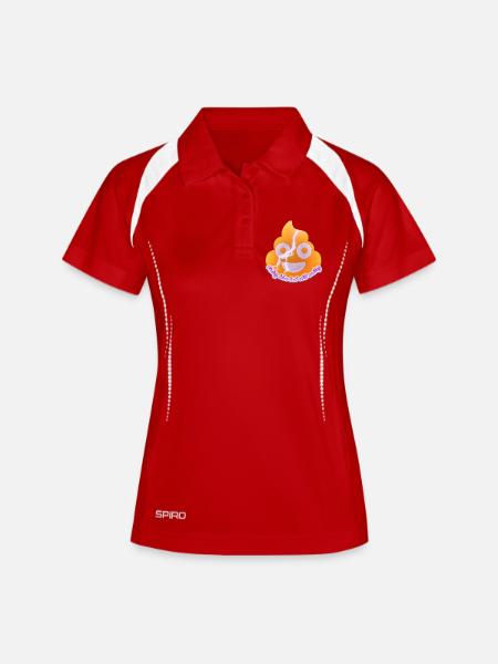 Creative Poop Vector Illustration. - Women's Polo breathable - white/navy