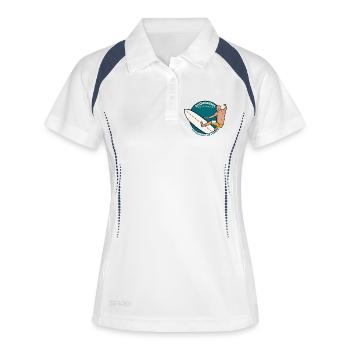 Saquarema Brazil Maracana do Surfe Rio de Janeiro - Women's Polo breathable - white/navy - Front