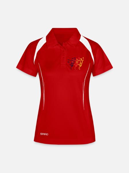 German football fans - Women's Polo breathable - white/navy