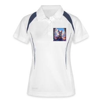 Fantastic Fox Among Gems - Women's Polo breathable - white/navy - Front