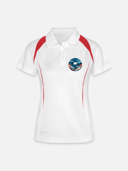 Dream of the Great Barrier Reef - Women's Polo breathable - white/navy