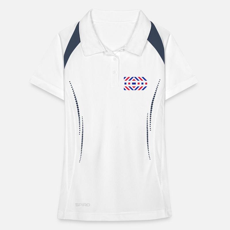 Muster Frauen Polo atmungsaktiv
