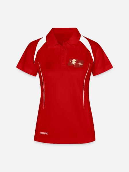 Lenin Lives Flag - Women's Polo breathable - white/navy