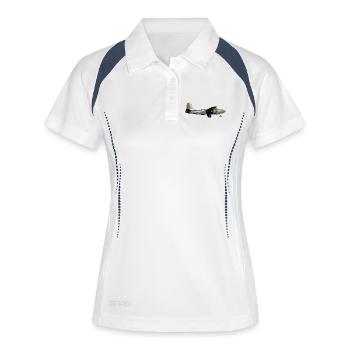 A-20 Havoc - Women's Polo breathable - white/navy - Front